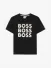 Boss Kids Jongens T-shirt Zwart