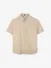 Boss Kids Jongens Overhemd Linen Beige