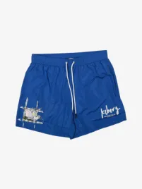 Iceberg Heren Zwembroek Warner Blue