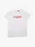ICEBERG Heren T-shirt Vertical Optical White
