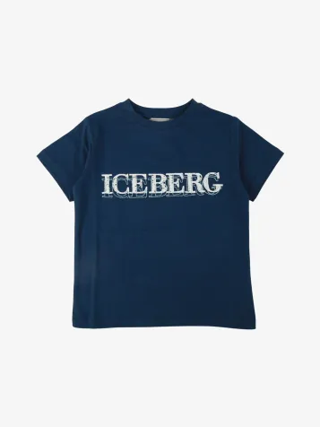 Jongens T-shirt Blu Navy