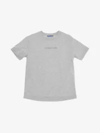 Jacob Cohen Junior Jongens T-shirt Ricamo Logo Grigio Melange