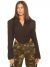 LA Sisters Dames Body Open Back Blazer Zwart