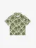 Les Deux Kids Jongens Blouse Lesley Flower Tile Aop Vintage Green Ivory