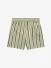 Les Deux Kids Jongens Zwembroek Stan Stripe Seersucker Chive Green Thai 