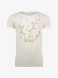 Le Chic Meisjes Shirt Nommy Off White