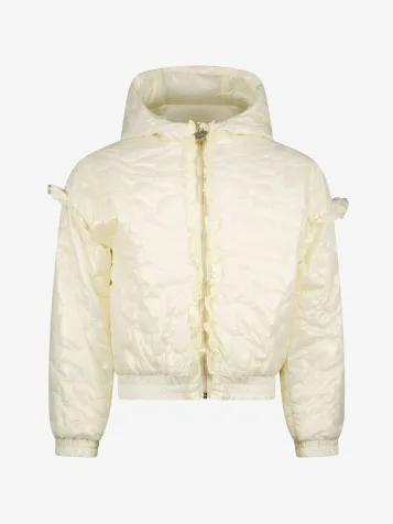 Meisjes Zomerjas Blimsy Pearled Ivory