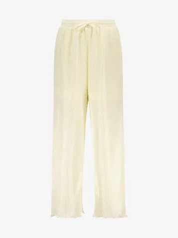 Meisjes Broek Desra Fine Plisse Dreamy Creamy