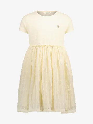 Meisjes Jurk Smoor Dots Ruffles Dreamy Creamy