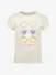 Le Chic Meisjes T-shirt Nommy Sunglasses Off White