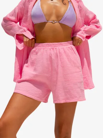 Dames Short Rosy Pink