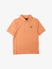 Lyle & Scott Junior Jongens Polo Kinetic Orange
