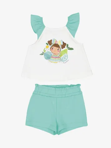Meisjes Set Short Agate