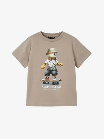 Jongens T-shirt Print Desert