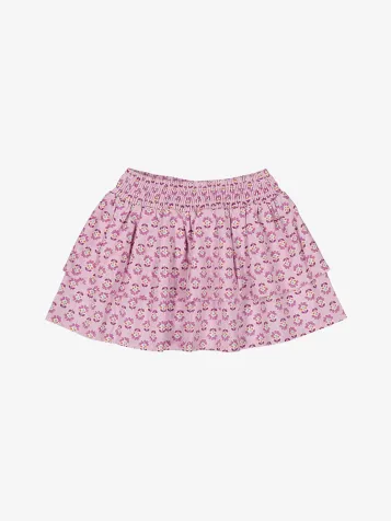 Meisjes Rok Print Mauve