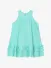Mayoral Meisjes Jurk Pleated Aqua