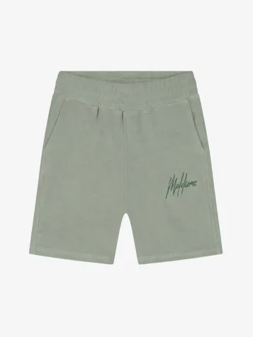 Jongens Short Signature Towelling Agave Green