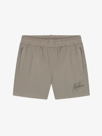 Jongens Zwembroek Crinkle Taupe