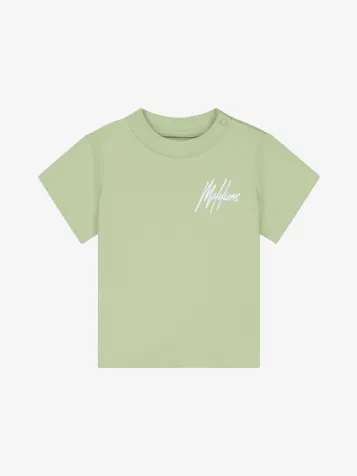 Jongens T-shirt Signature Grass Green