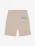 Malelions Junior Jongens Short Split Taupe