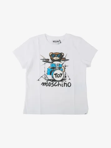 Jongens T-shirt Optical White