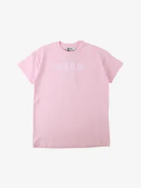 MSGM Junior Meisjes Jurk Light Interlock Soft Pink
