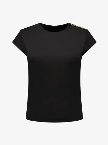 Dames T-shirt Ingham Zwart