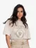 Nikkie By Nikkie Plessen Dames T-shirt University Gold Cream Melange