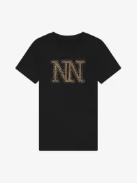 Nik & Nik Meisjes Shirt Neo Zwart