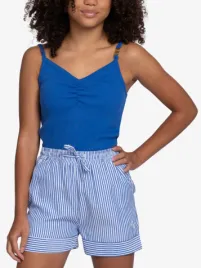 Nik & Nik Meisjes Short Aava Azure Blue Off White