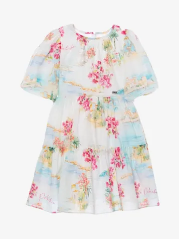 Meisjes Jurk Riviera Print