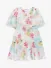 Patachou Meisjes Jurk Riviera Print