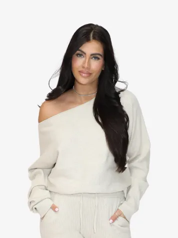 Dames Sweater Zoe Creme