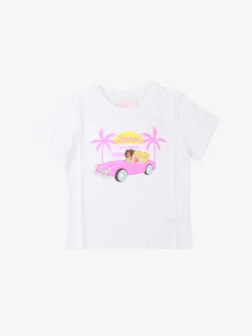 Meisjes T-shirt Elly Barbie In Sb Car