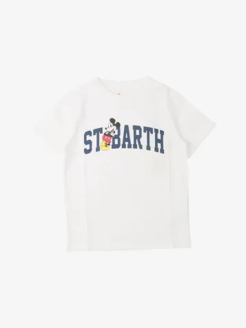 Jongens T-shirt Mickey College