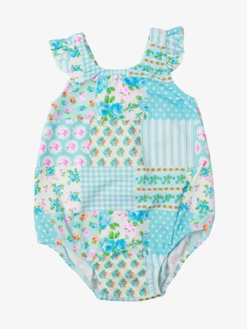 Meisjes Badpak Pinkie Shabby Patch