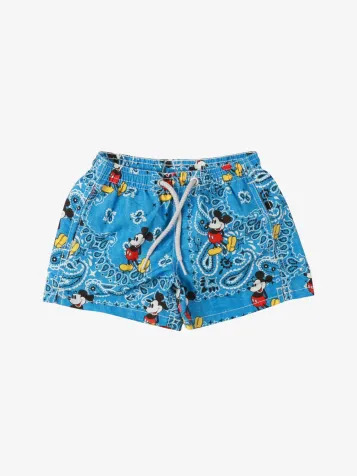 Jongens Zwembroek Jean Printed Mickey Bandanna Den