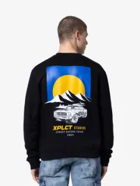 Xplct Heren Sweater Mountain Zwart