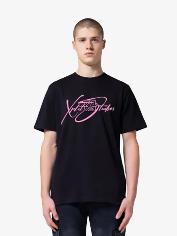 Heren T-shirt Signature Zwart