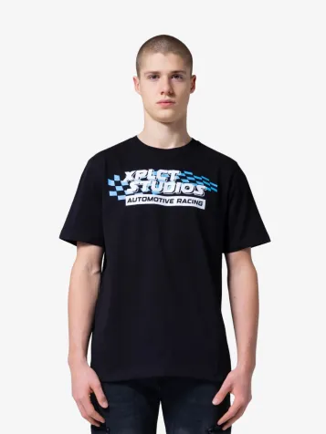 Heren T-shirt Automotive Zwart