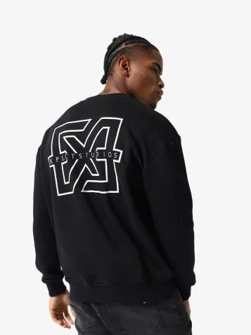 Zoom Crewneck Black