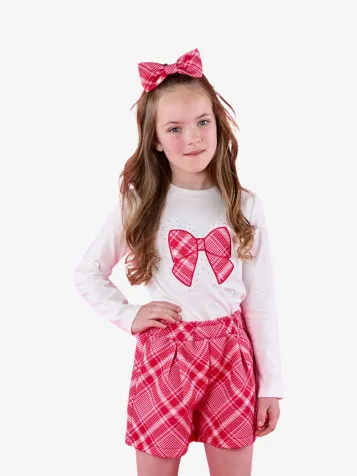 Meisjes Set Short Lexi Snow White