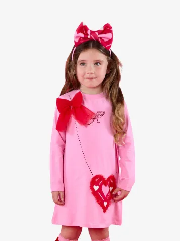 Meisjes Jurk Lotus Peony Pink
