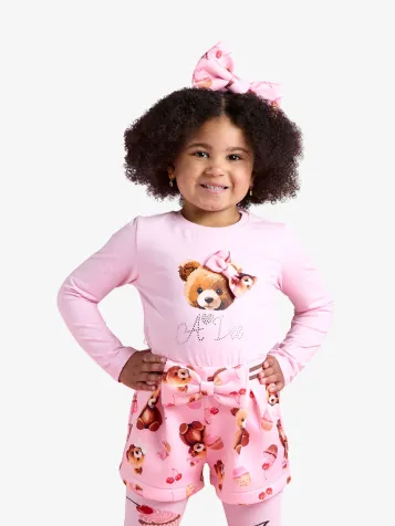 Meisjes Set Short Maya Pink Fairy