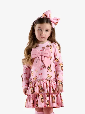 Meisjes Jurk Liberty Pink Fairy