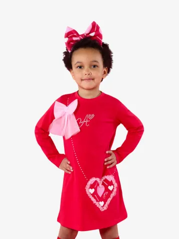 Meisjes Jurk Lotus Vibrant Red