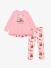 ADee Meisjes Set Legging Missy Rose Pink