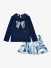 ADee Meisjes Set Rok Nellie Heritage Navy