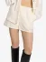 Alix The Label Dames Short Twill Bull Cream