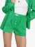 Alix The Label Dames Short Checker Bright Green